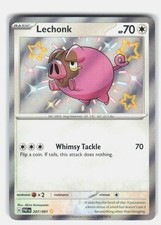 Lechonk Holo Shiny Rare SV: Paldean Fates 207/091 NM on eBay