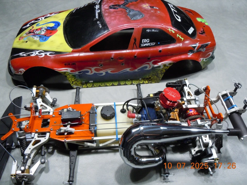 1/5 scale SVM CRONO MK 6 RC CAR USED BUT RESTORED TO BETTER THAN NEW - Image 2 of 4