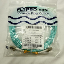 FLYPROFiber- LC to LC Fiber Patch Cable OM3, 10GB Multimode Duplex 50/125um 26'
