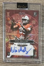 2023 Wild Card 5 Card Draw #SD-WMA Will Mallory King of Spades AUTO #1/2