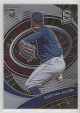 2021 Panini Spectra Rookies Hyper Prizm 47/75 Cristian Javier #104 v9t