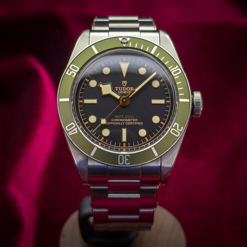 TUDOR Black Bay Harrod's 41MM M79230G-0001 Black Dial Green Bezel