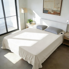 King Grounding Sheet with 10 Silver Fiber and Grounding Wire, 76x80 in.