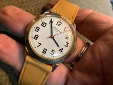 Vintage Elgin B.W. Raymond 21 Jewels Adjusted 10K G.F. Railroad Wristwatch