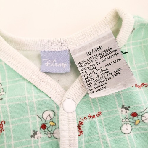 Mommy 1st Mate Green Carter's 9 Monate & Disney Mickey Mint 0/3 Monate - Bild 3 von 15