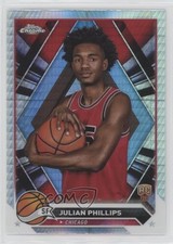 2023-24 Topps Chrome Prism Refractor Julian Phillips #39 dq2