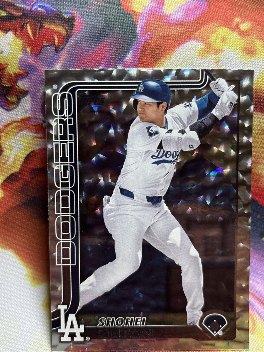 2025 Topps Series 1 - Shohei Ohtani #1 Silver Cracked