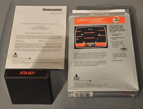 Joust Atari 2600/7800/2600+/7800+ Complete CIB TESTED WORKS