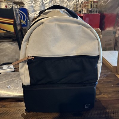 Petunia Pickle Bottom Axis Black/Beige Backpack Diaper Bag