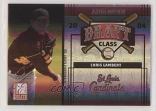 2004 Donruss Elite Extra Edition Draft Class /500 Eric Haberer Chris Lambert 0q3