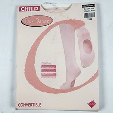 Pair of Pink Convertible Dance Tights, Size Small, 7D22
