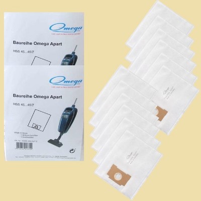 2 Packungen eta / Omega Staubbeutel passend f. Serie Apart (Deluxe, Premium usw)