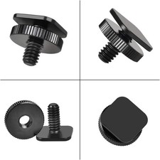 4-Pack 1/4 Inch Camera Adapter Screws: Versatile Flash Hot Shoe Mounts for DSLR