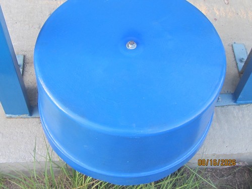 Stoddard Silencers F64-8 air intake filter housing. 8" Flanged.  2125 cfm. Used.