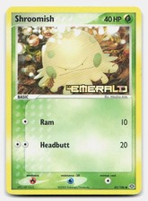 Shroomish 63/106 Common Emerald Pokemon Reverse Holo LP