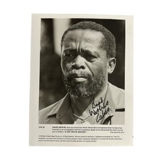 Zakes Mokae Signed 8x10 MGM Promo Photo! Tony Award Winning Actor!