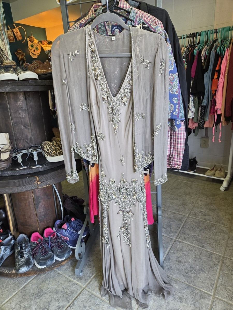 Womens SCALA Beaded Sequin Embellished Formal Dress Size 8 | eBay Womens SCALA Beaded Sequin Embellished Formal Dress Size 8 | eBay