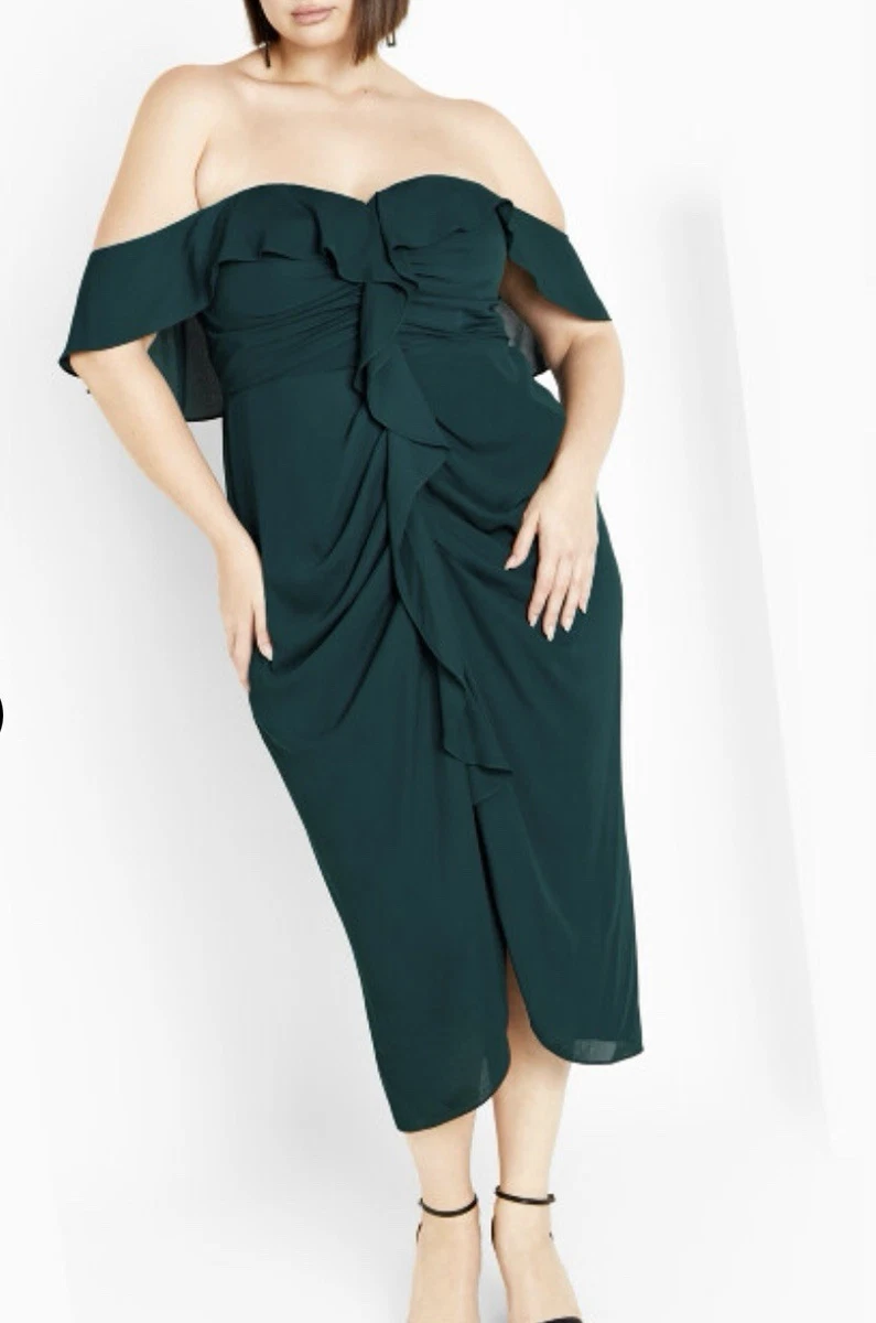 City Chic Green Dresses for Women for sale | eBay