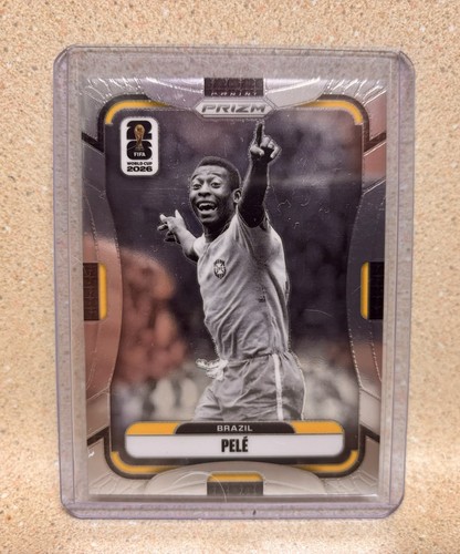 Pele Image Variation Parallel Card SSP 2026 Panini Prizm FIFA World Cup #96 Rare