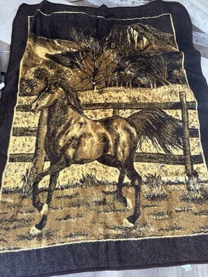 Vintage San Marcos Horse Blanket (Caballo) – Made in Mexico 180