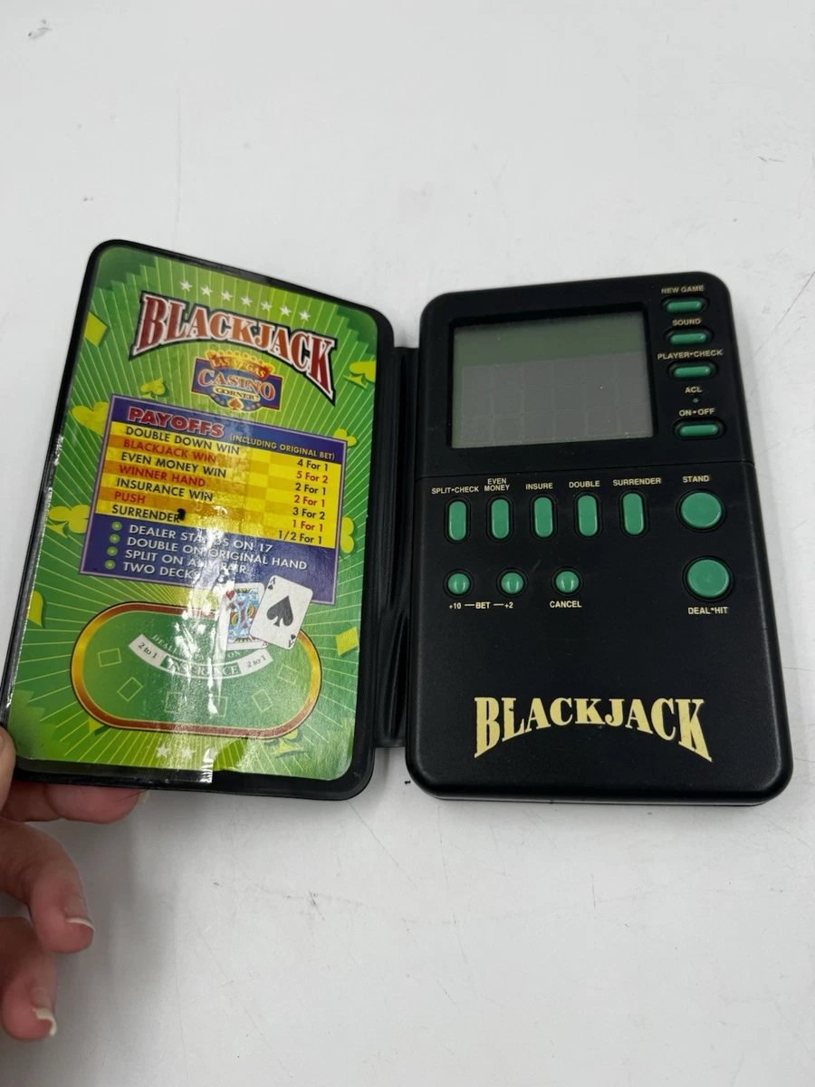 25+ Blackjack 1994 Handheld Electronic Game Electronic Games for
