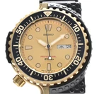 Vintage 1986 Seiko 7C43-7A00 Giugiaro Diver Professional Quartz Mens Watch JAPAN