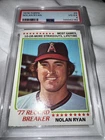 1978 Topps - Record Breaker Nolan Ryan #6