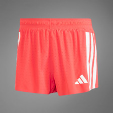 Adidas Men's Adizero Split Running Shorts SZ XS 3" NWT 70 SEMI LUCID RED JF3465