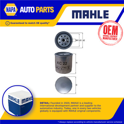 Fuel Filter fits MERCEDES 507 T2 2.4D 86 to 89 OM616.914 Mahle 0000920001 New