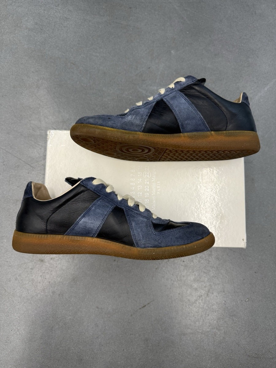 正規品 Maison Margiela Replica German 箱41.5 Maison Margiela Replica Sneaker Navy Size 41 / US 8 | eBay