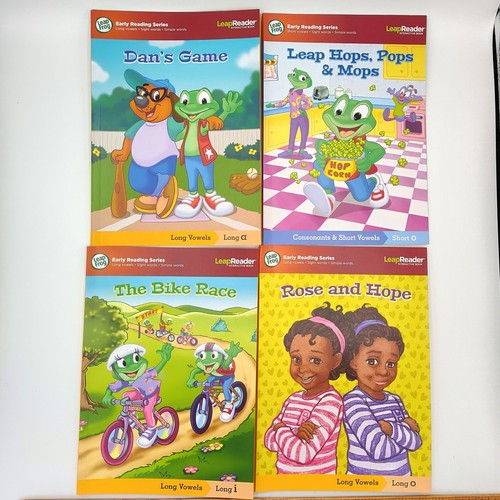 LeapFrog LeapReader Learn-to-Read 10 Book Lot & Pen - NO CHARGING CORD - Foto 4 di 7