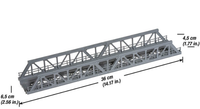 Noch 21310 GitterbrüCke StahlträGerbrüCke H0 360 Mm Lang, Bausatz, Neu + OVP
