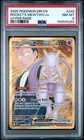2025 POKEMON DRI EN-DESTINED RIVALS HYPER RARE TEAM ROCKET'S MEWTWO EX PSA 8