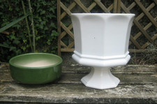 Lot 2 Ancien Cache Pot en Céramique