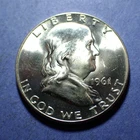 1961-D Franklin Half Dollar  Near Ch. BU