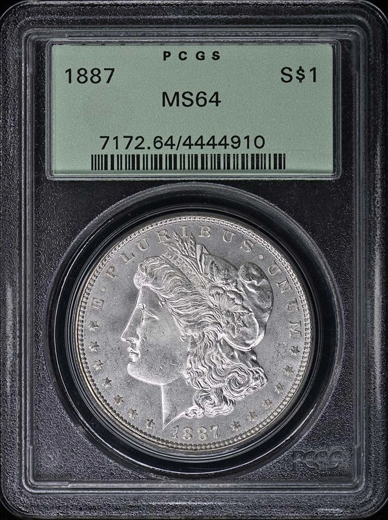 PCGS 1887 Year Morgan US Dollars (1878-1921) for sale | eBay
