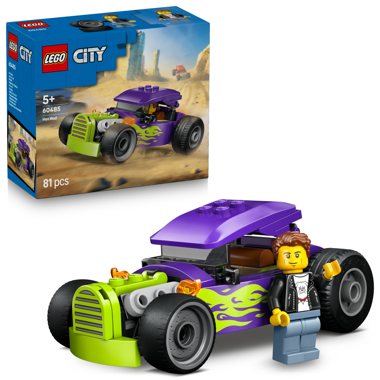 Lego Herren Hot Rod (60485, City) - Bild 10