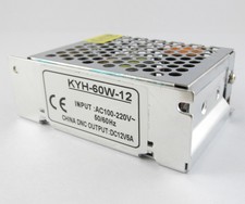 1pc 60W 12V 5A Regulated Switching Power Supply for CCTV and Led Lights Strip