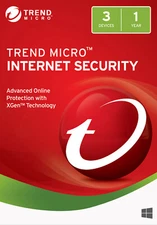 Trend Micro Internet Security 2025 3 PC 1 Year | Full Version / Upgrade | UE DE