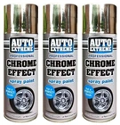 AX Chrome Effect (400ml) Spray Paint Aerosol Can Auto Extreme Car Van Bike