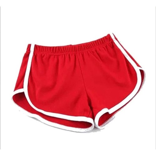 Women Skinny Shorts Casual Lady Elastic Waist Beach Correndo Short Pants - Picture 6 of 14