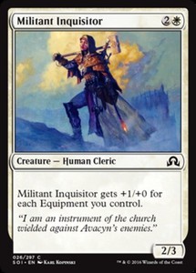 Militant Inquisitor x4 - Shadows Over Innistrad - NM-Mint, English - Shadows Ove