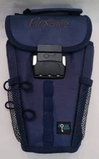 AquaVault FlexSafe Portable Travel Safe - Navy Blue