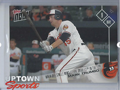 2017 Topps Now 127 Mark Trumbo