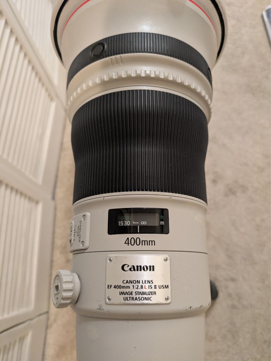 Canon EF 400mm F/2.8L IS II USM Lens - White for sale online Canon EF 400mm F/2.8L IS II USM Lens - White for sale online