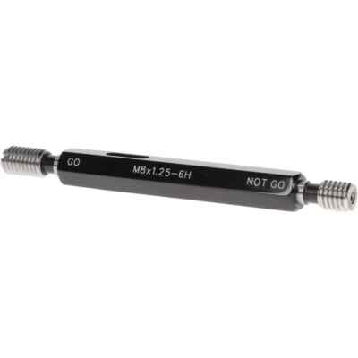 SPI M8x1.25, Class 6H, Double End Plug Thread Go/No Go Gage Handle Included