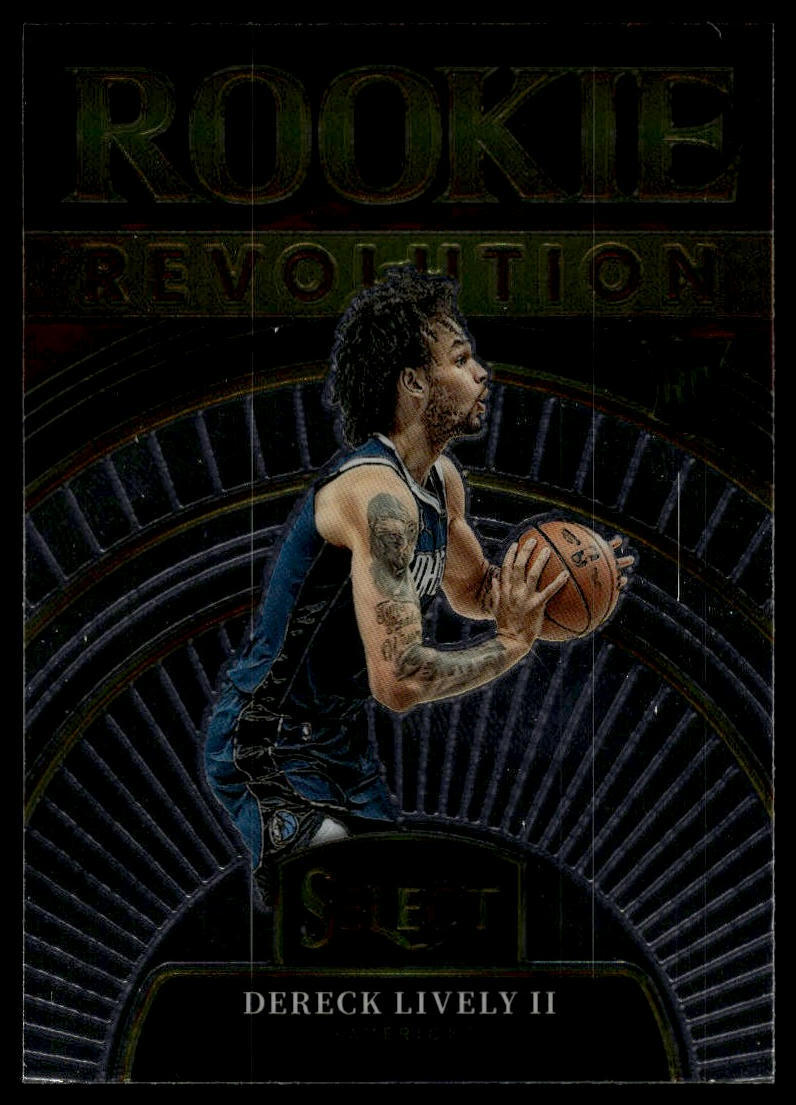 2023-24 Panini Select #7 Dereck Lively II Rookie Revolution RC