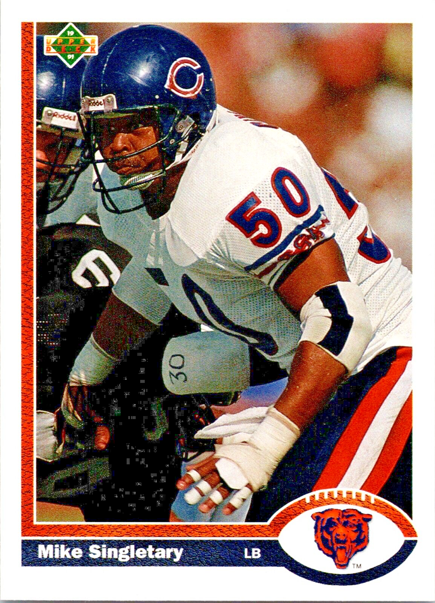1991 Upper Deck Football #229 Mike Singletary Chicago Bears