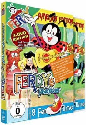 Ferdy, die Ameise 1. Staffel ( Folge 1-8 plus Bonusfilm) - 3 DVD's NEU/OVP