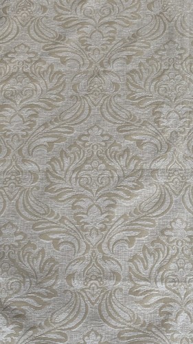SAMUEL SIMPSON CREAM Alessia HEAVY COTTON DAMASK CURTAIN CUSHION FABRIC 4m Piece - Picture 3 of 8